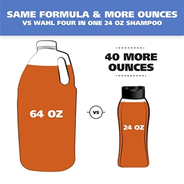 Wahl USA Dog Shampoo for Dry Skin & Itch Relief 64 Oz