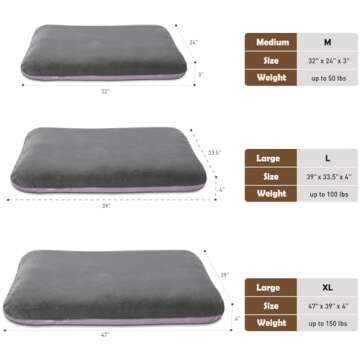 Magic Dog Extra Large Orthopedic Dog Bed - 47 Inch Jumbo