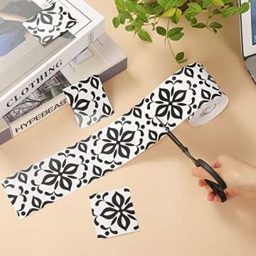 Zonon Classroom Bulletin Board Border 65 Feet Bulletin Board Straight Borders Trim Classroom or Home School Decoration(Classic)