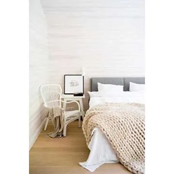 MLMGUO Chunky Knit Wool Throw Blanket for Sofa