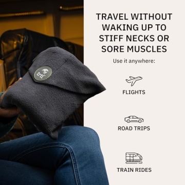 trtl Travel Pillow for Neck and Shoulder Support - Lightweight Comfort