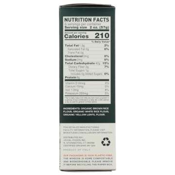 Bionaturae Pasta Gluten-Free Fusilli Organic Pasta (Pack of 4)