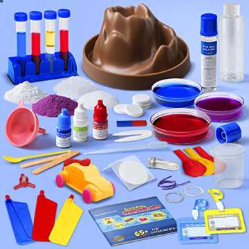 Science Kit for Kids Age 5-7 - 65 Experiments Gift Set