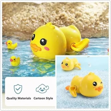 Cute Animal Swim Bath Toys for Toddlers 1-3 Years