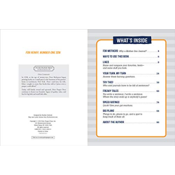 Mother & Son Journal for Fun and Connection