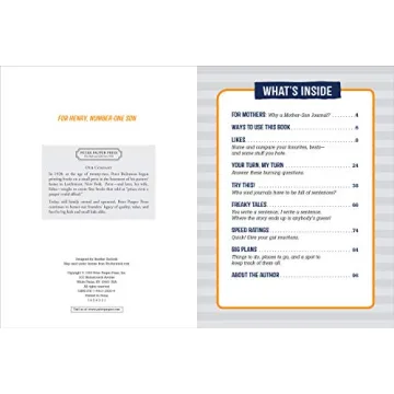 Mother & Son Journal for Fun and Connection