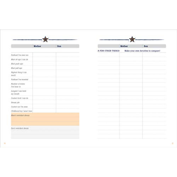 Mother & Son Journal for Fun and Connection