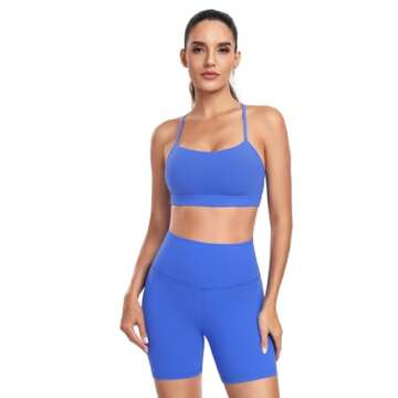 HeyNuts Freest Y Back Sports Bras for Women - Comfortable & Versatile Sportswear
