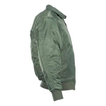 Mil-Tec US CWU Flight Jacket Basic Olive Size L