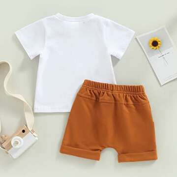 Trendy Toddler Baby Boy Summer Outfit - Cute Design