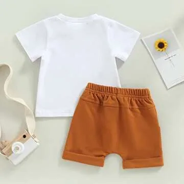 Trendy Toddler Baby Boy Summer Outfit - Cute Design