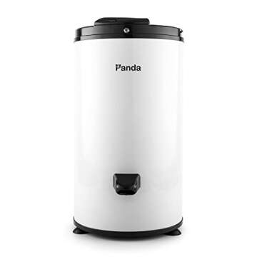 Panda 3200 rpm Portable Spin Dryer 110V/22lbs Stainless Steel