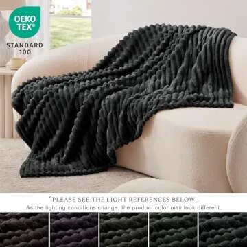 Versatile EXQ Home Fleece Throw Blanket for Cozy Comfort
