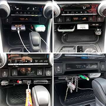 JOJOMARK Compatible with Toyota RAV4 Accessories Center Console Organizer Fits for RAV4 2019 2020 2021 2022 2023 2024 RAV4 Prime 2021-2024