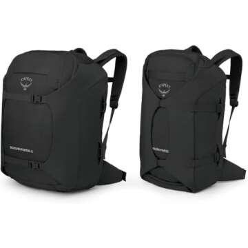 Osprey Sojourn Porter 46L Travel Backpack, Black
