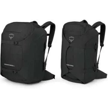 Osprey Sojourn Porter 46L Travel Backpack, Black