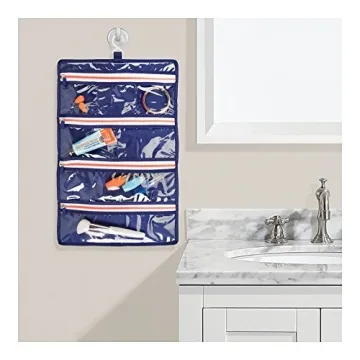 Compact iDesign Roll-Up Jewelry Case for Travel and Home