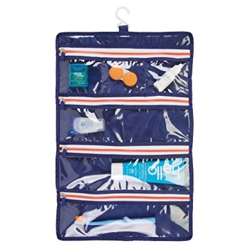 Compact iDesign Roll-Up Jewelry Case for Travel and Home