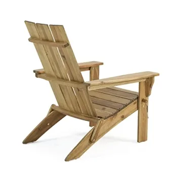 Stylish Acacia Wood Foldable Adirondack Chair