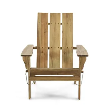 Stylish Acacia Wood Foldable Adirondack Chair