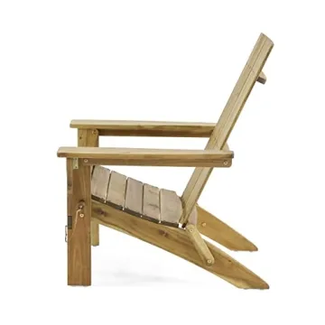 Stylish Acacia Wood Foldable Adirondack Chair