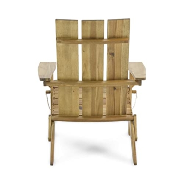 Stylish Acacia Wood Foldable Adirondack Chair