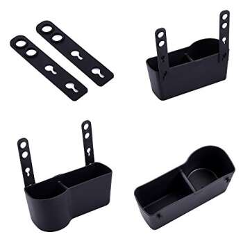 Car Headrest Seat Back Organizer Cup Holder Drink Pocket Food Tray Universal Liberate Your Hands. fo...