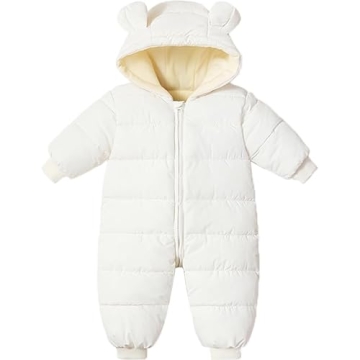 ILYOBOZ Toddler Snowsuit Warm Bear Suit for Winter