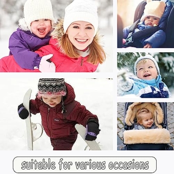 ILYOBOZ Infant Toddler Snowsuit Winter Warmth and Style