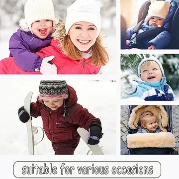 ILYOBOZ Infant Toddler Snowsuit Winter Warmth and Style