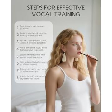 Ultimate Vocal Training Straw Set for All Singers