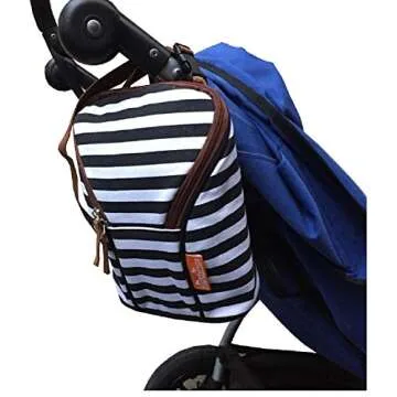 Kidthingz Double Bottle Bag Insulated- Easy to Take Anywhere Color Fast Treated, Looks Great for Baby Formula, Breast Milk, Sports Drink - Water Bottle Holder