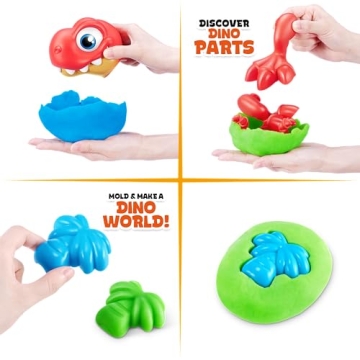 Smashers Junior Dino Dig Egg - 18+ Surprises for Toddlers