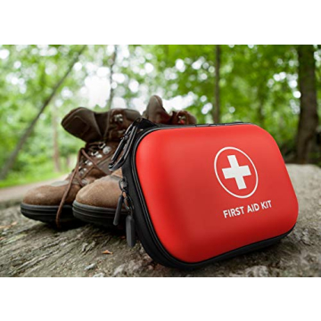 100-Piece Waterproof Mini First Aid Kit for Travel & Outdoor