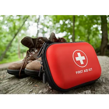 100-Piece Waterproof Mini First Aid Kit for Travel & Outdoor