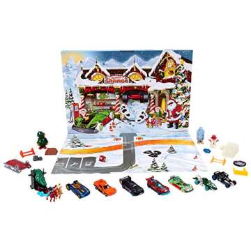 Hot Wheels Advent Calendar: Holiday Surprises for Kids