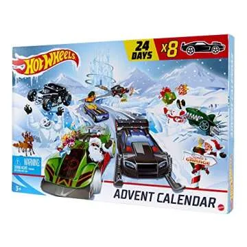 Hot Wheels Advent Calendar: Holiday Surprises for Kids