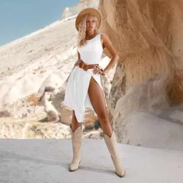 Stylish Rollda Cowboy Boots for Women | Comfortable & Chic