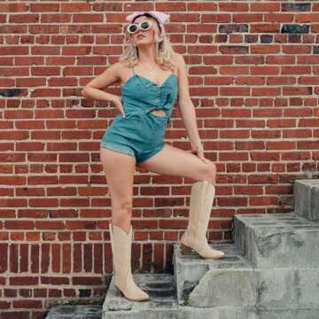 Stylish Rollda Cowboy Boots for Women | Comfortable & Chic