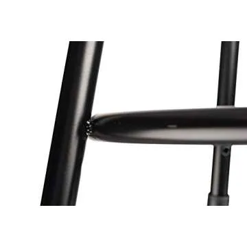 National Public Seating Heavy Duty Steel Stool with Backrest