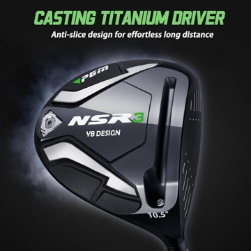 PGM Men's Complete Golf Club Sets - 12 Pieces for Beginners