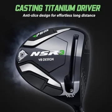 PGM Men's Complete Golf Club Sets - 12 Pieces for Beginners