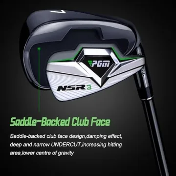 PGM Men's Complete Golf Club Sets - 12 Pieces for Beginners