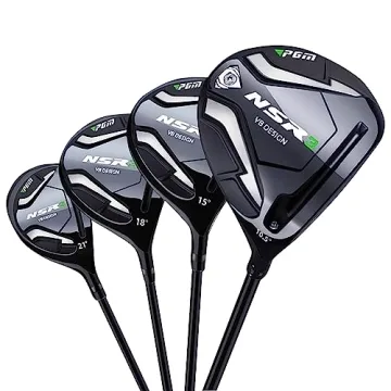 PGM Men's Complete Golf Club Sets - 12 Pieces for Beginners