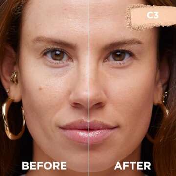 L'Oreal Paris True Match Super Blendable Oil Free Foundation Powder, C3 Light Medium, 0.33 oz, Packaging May Vary