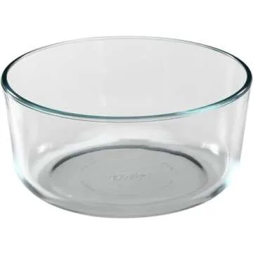 Durable 7-Cup Pyrex Glass Storage Dishes for Every Kitchen