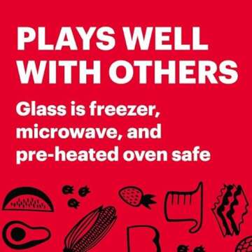 Durable 7-Cup Pyrex Glass Storage Dishes for Every Kitchen