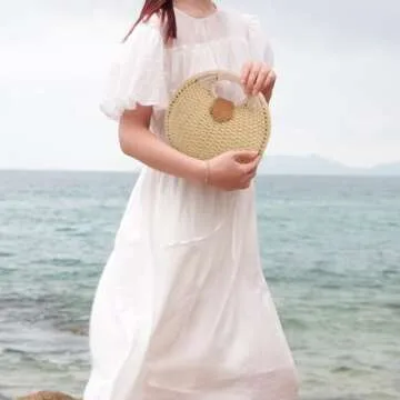 Elegant Ynport Straw Purse for Women - Perfect Summer Bag