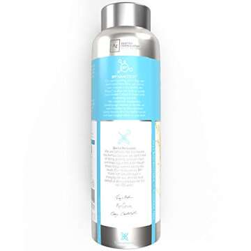 Dentist Formulated Nano Silver Xylitol Mouthwash with Calcium, PH Balanced, Enamel Strengthening Oral Rinse Alcohol and Fluoride Free (Peppermint)