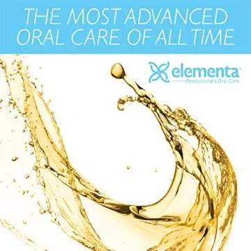 Dentist Formulated Nano Silver Xylitol Mouthwash with Calcium, PH Balanced, Enamel Strengthening Oral Rinse Alcohol and Fluoride Free (Peppermint)